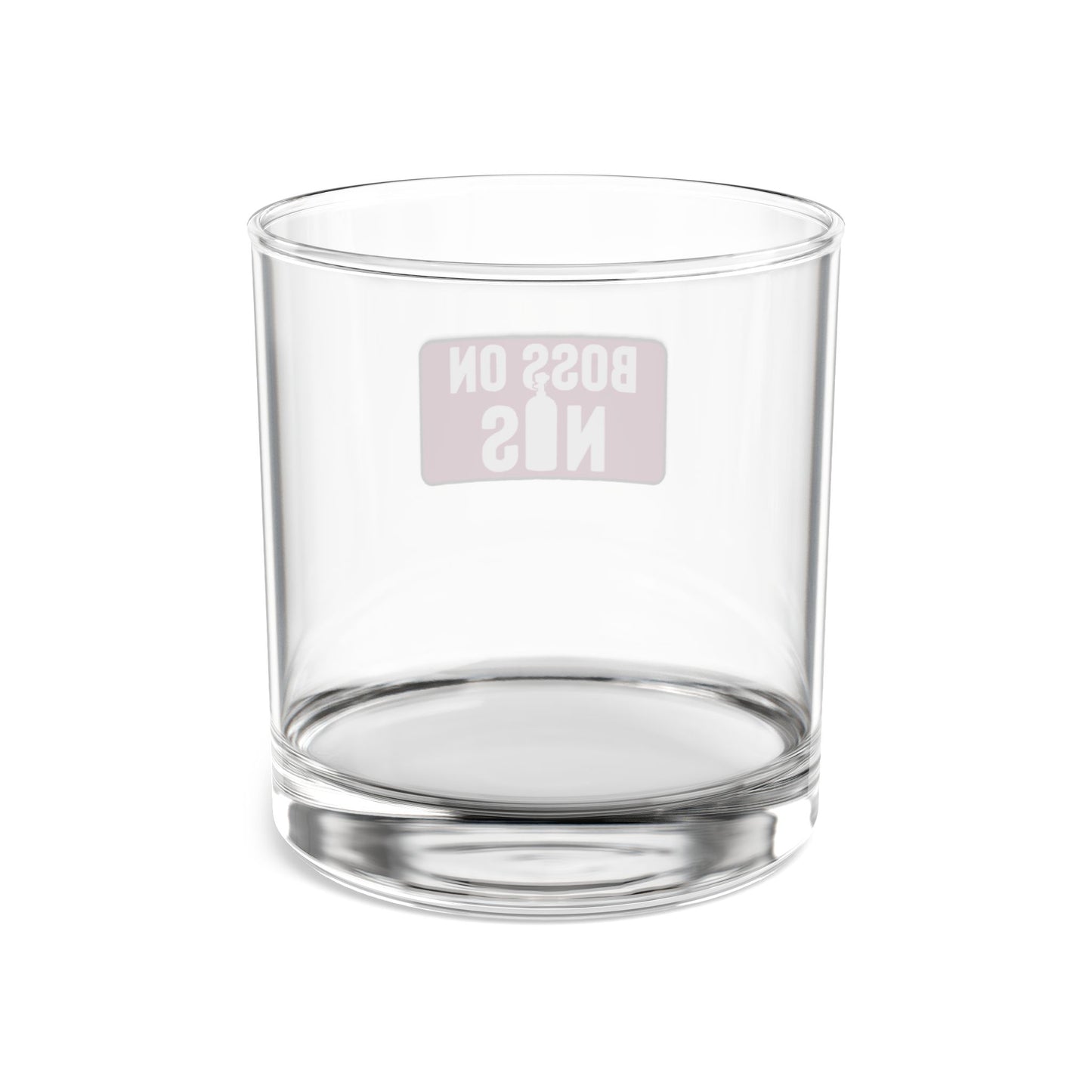 Boss On NOS - Rocks Glass, 10oz