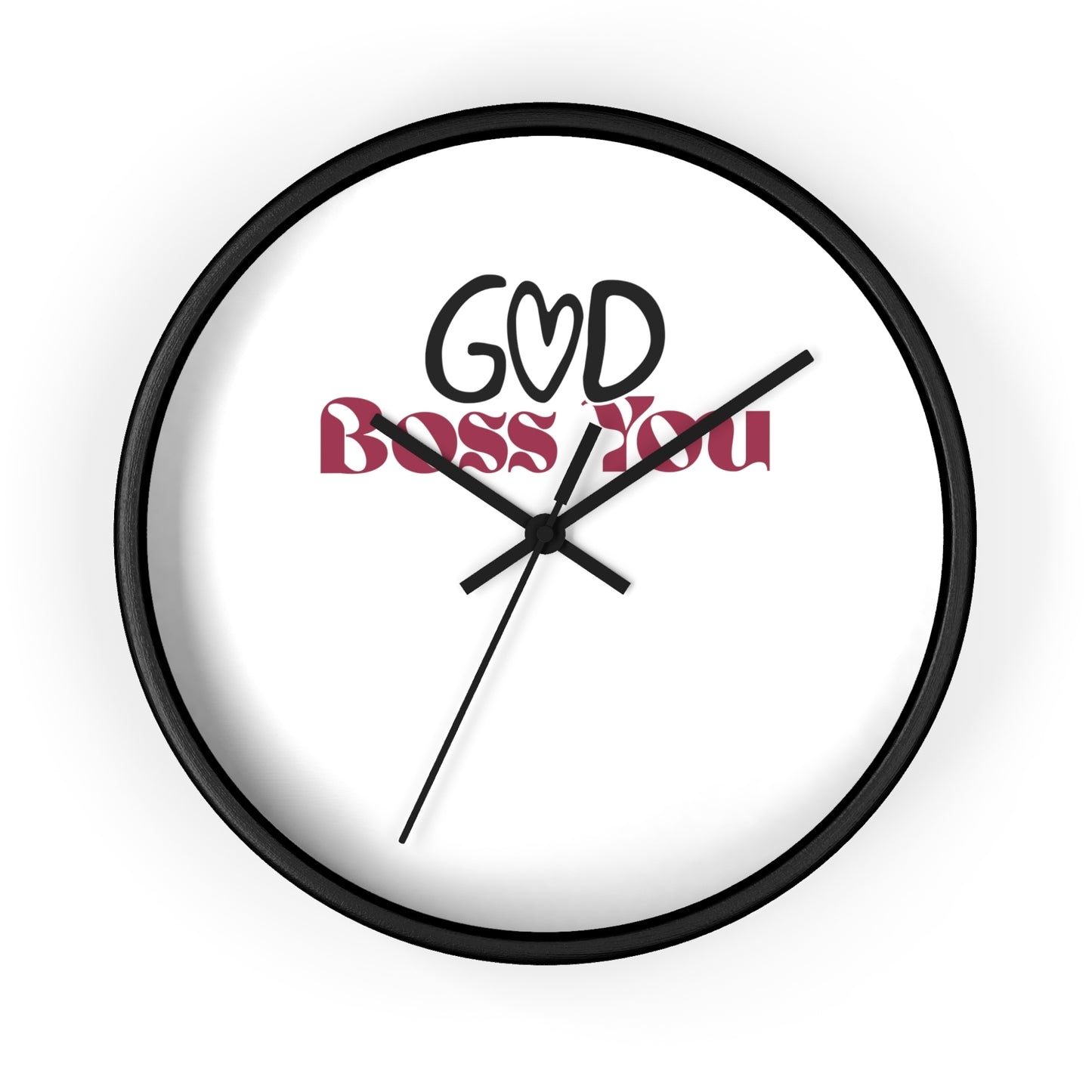 God Boss You - Wall Clock