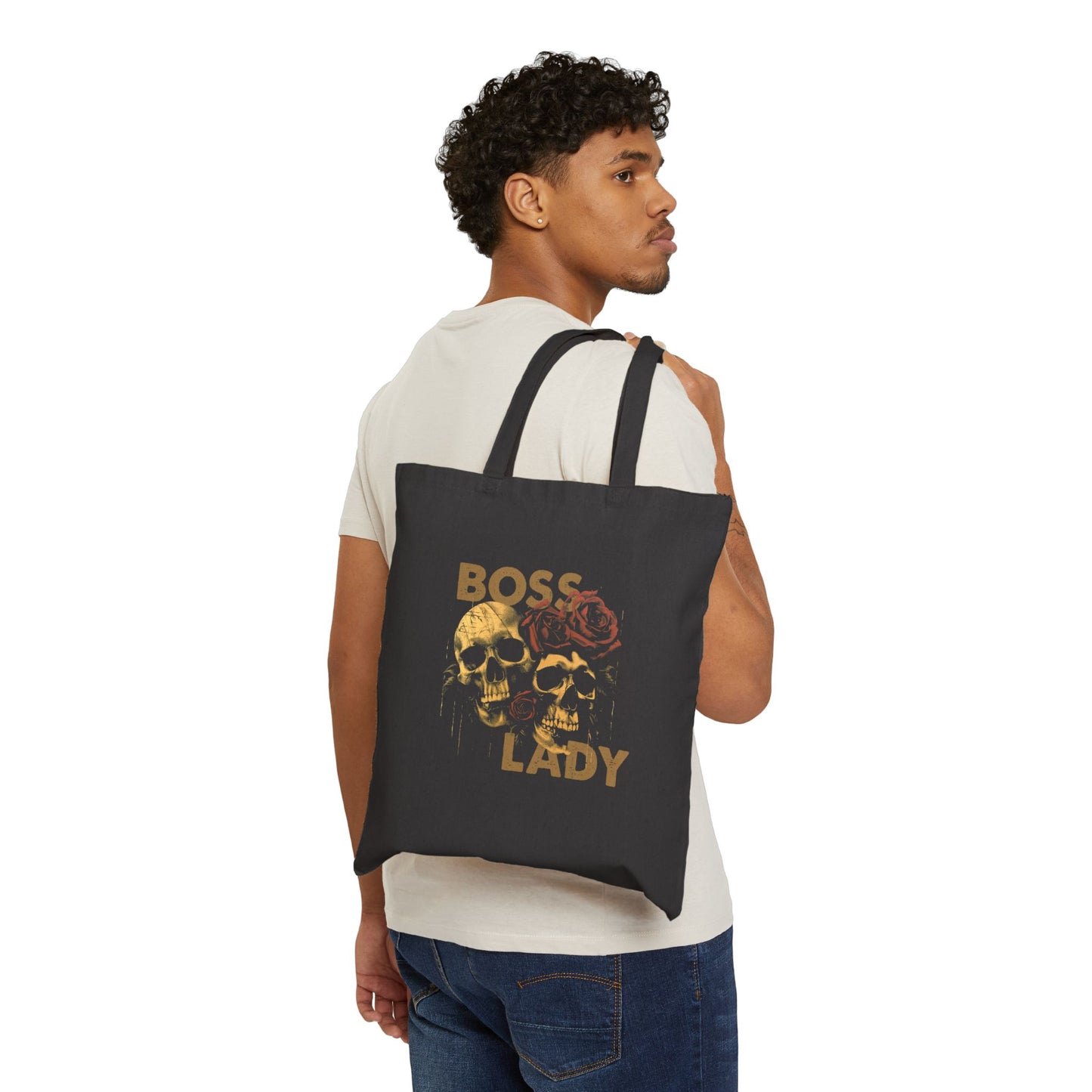 Boss Lady Skulls Tote Bag