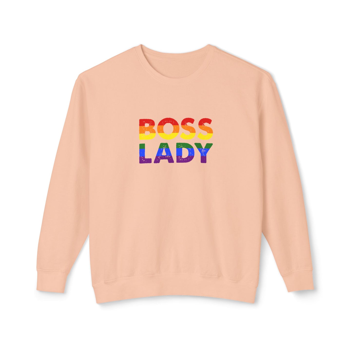 Boss Lady - Unisex Lightweight Crewneck Sweatshirt