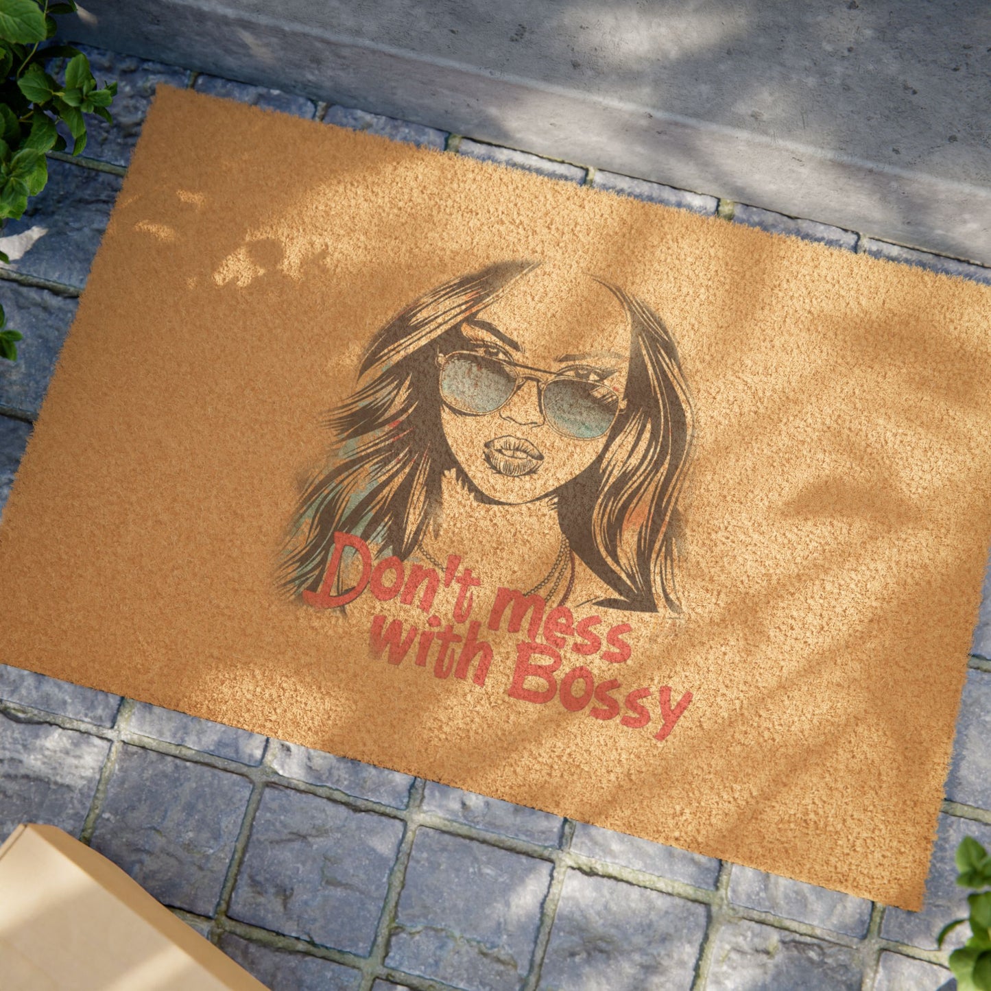 Don't Mess With Bossy - Doormat - Chaos Coordinator Lives Here