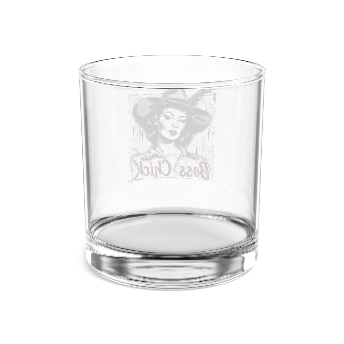 Boss Chick - Rocks Glass, 10oz