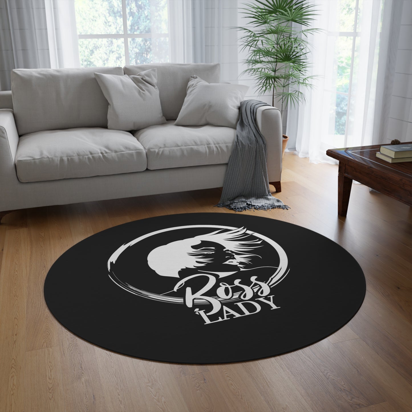 Boss Lady - Round Rug - don’t do boring décor