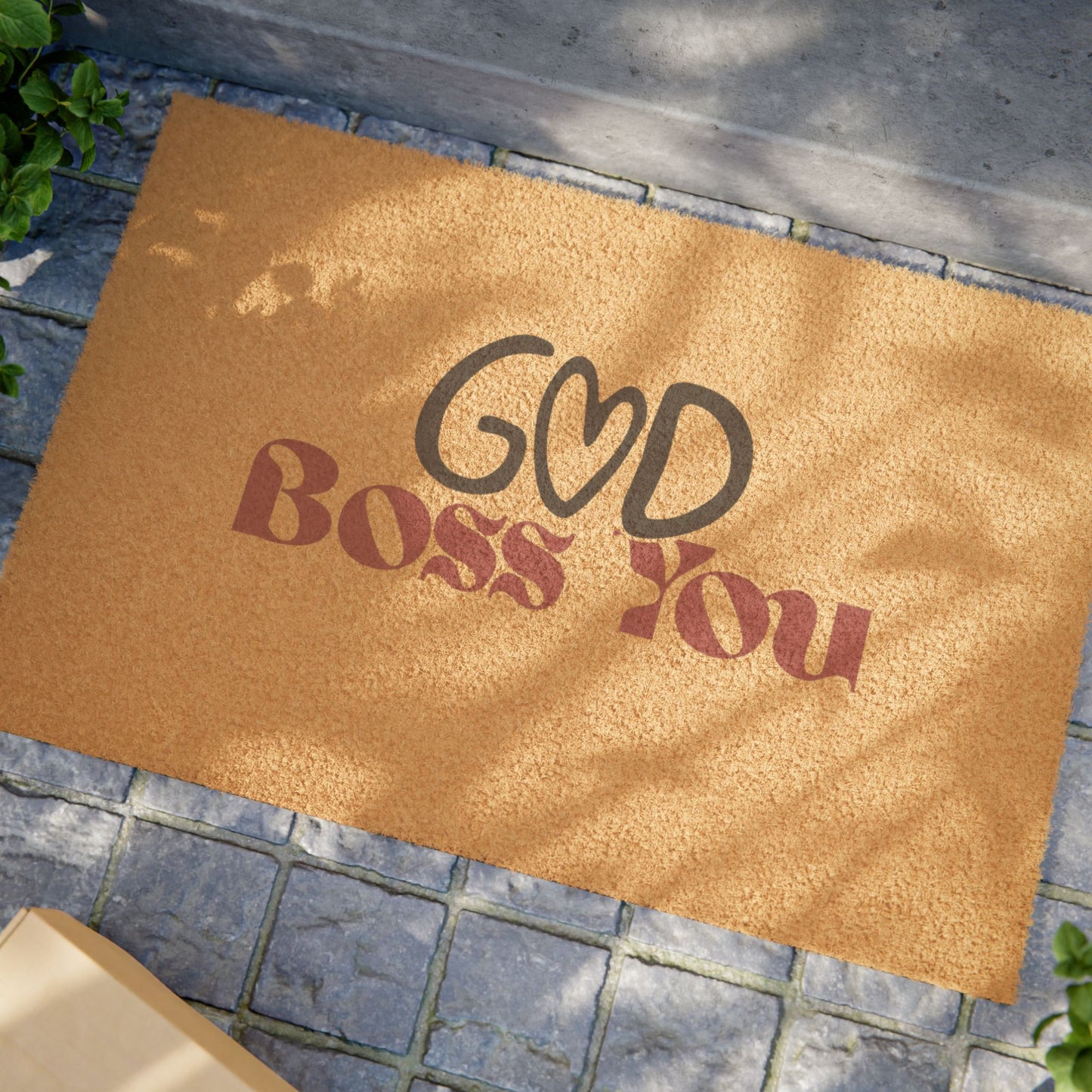 God Boss You - Doormat - Seriously, Take Off Your Shoes