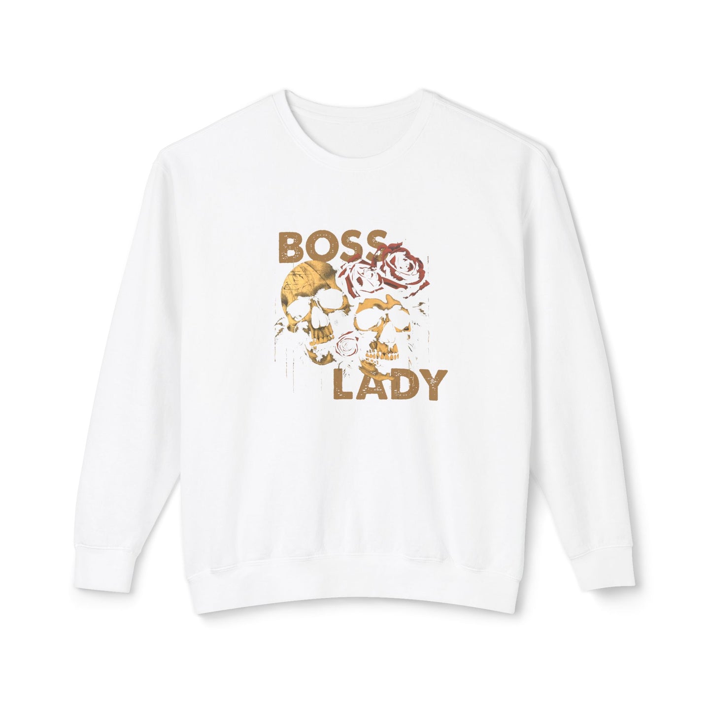 Boss Lady - Unisex Lightweight Crewneck Sweatshirt