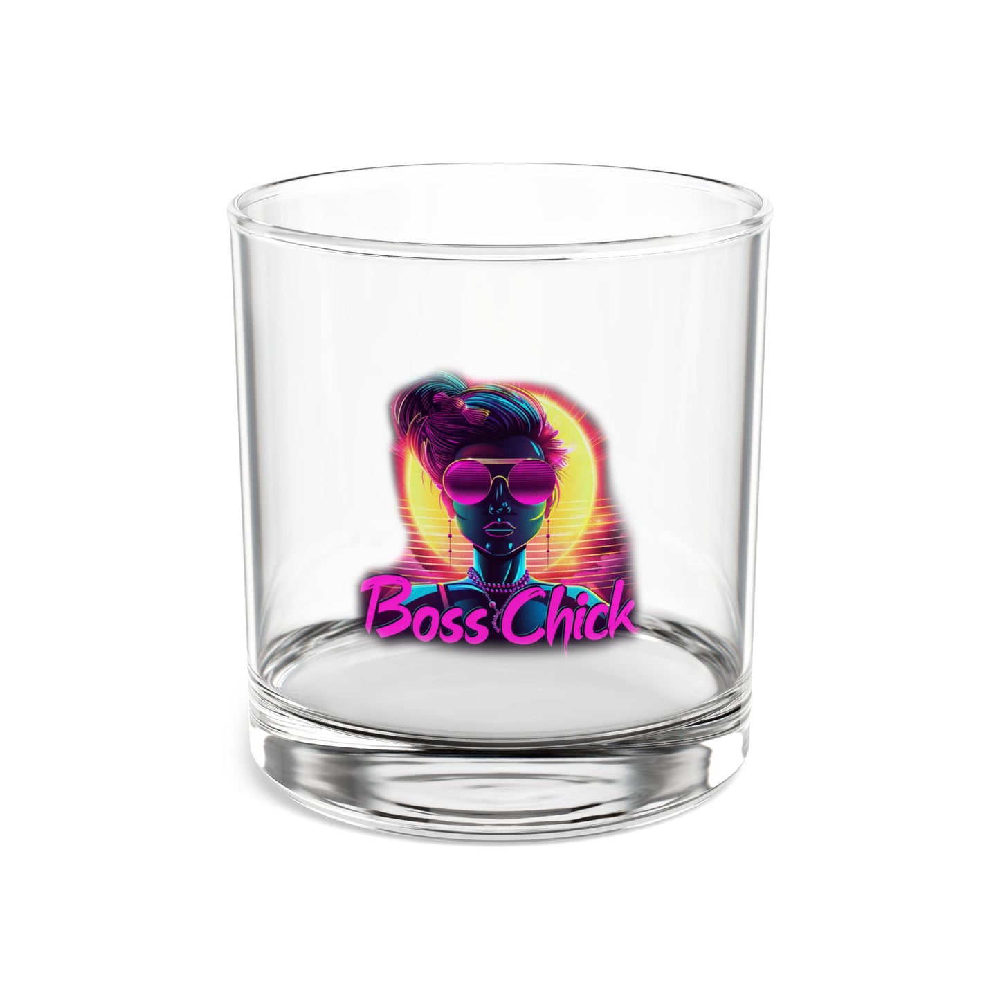 Boss Chick - Rocks Glass, 10oz