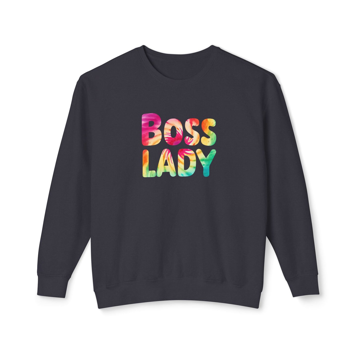 Boss Lady - Unisex Lightweight Crewneck Sweatshirt