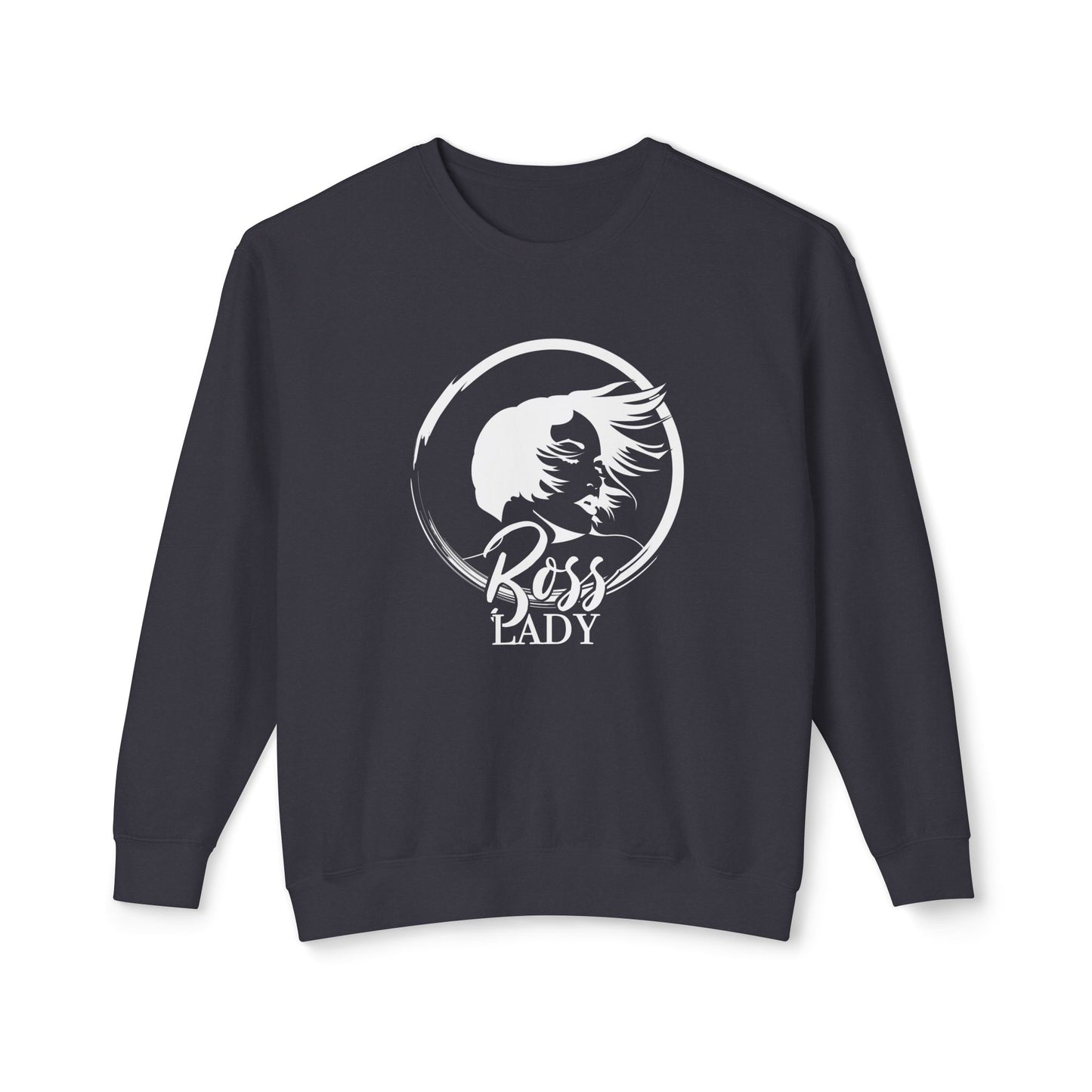 Boss Lady - Unisex Lightweight Crewneck Sweatshirt