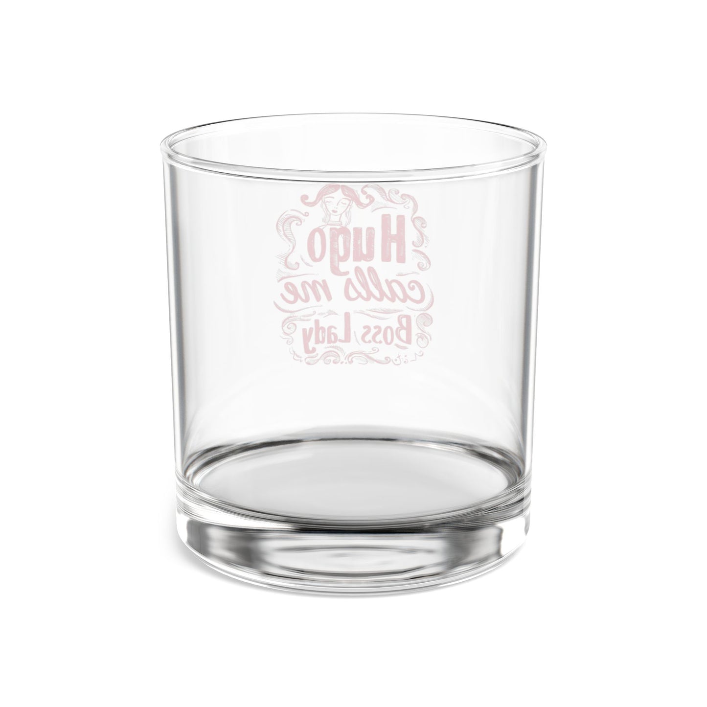 Hugo Calls Me Boss Lady - Rocks Glass, 10oz