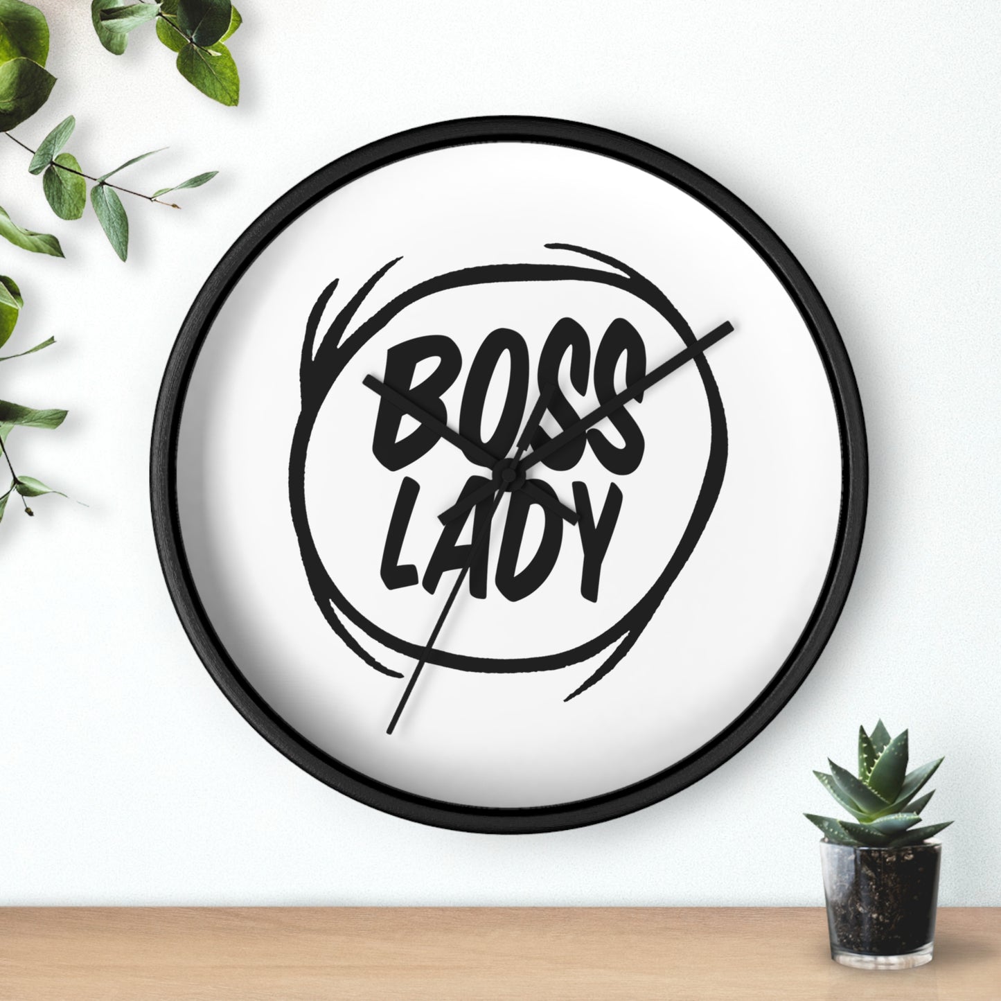 Boss Lady - Wall Clock