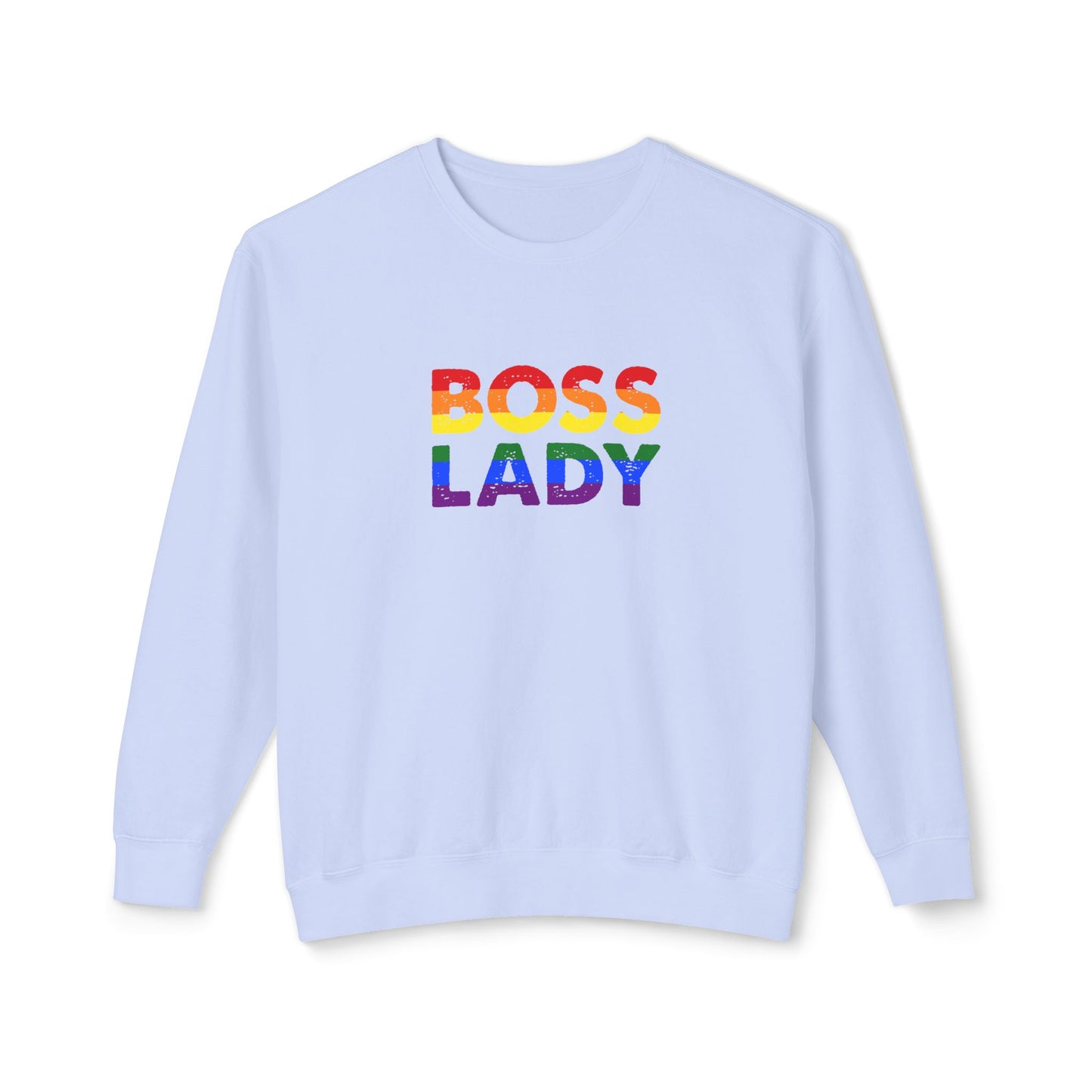 Boss Lady - Unisex Lightweight Crewneck Sweatshirt