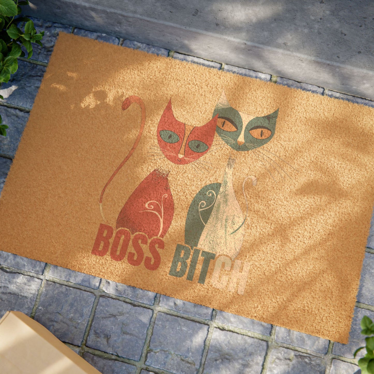 Boss Bitch - Doormat - Keep the Grind Outside