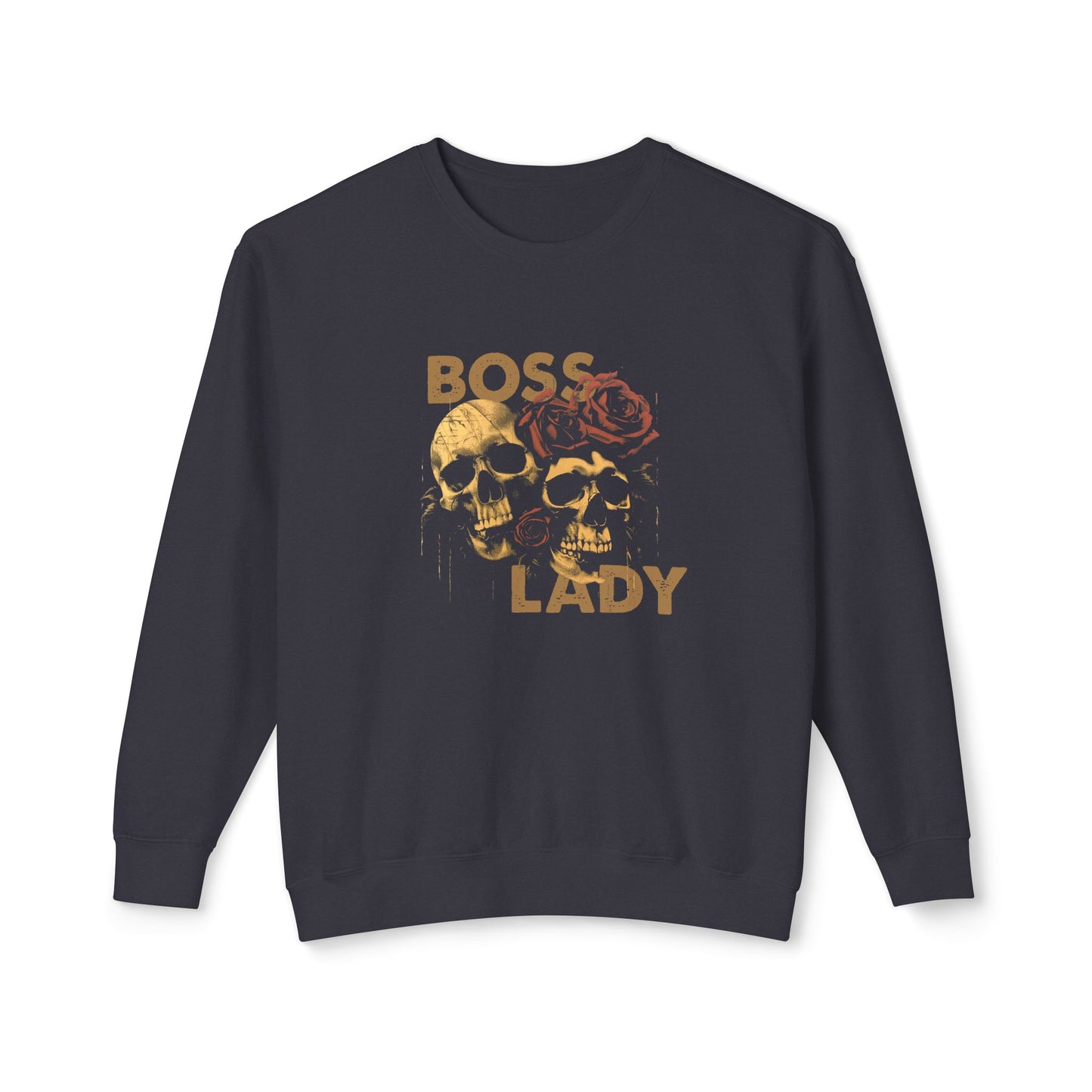Boss Lady - Unisex Lightweight Crewneck Sweatshirt
