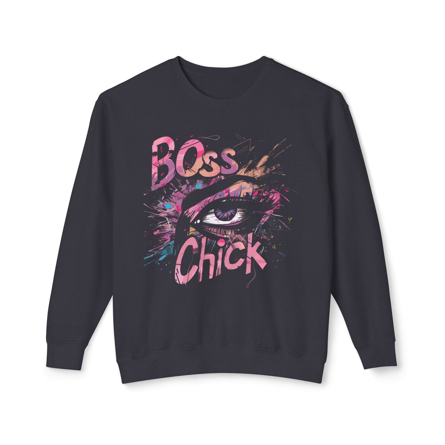 Boss Chick - Unisex Lightweight Crewneck Sweatshirt