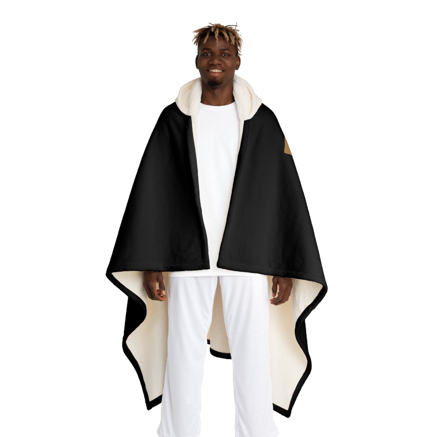 Boss Lady - Hooded Sherpa Fleece Blanket