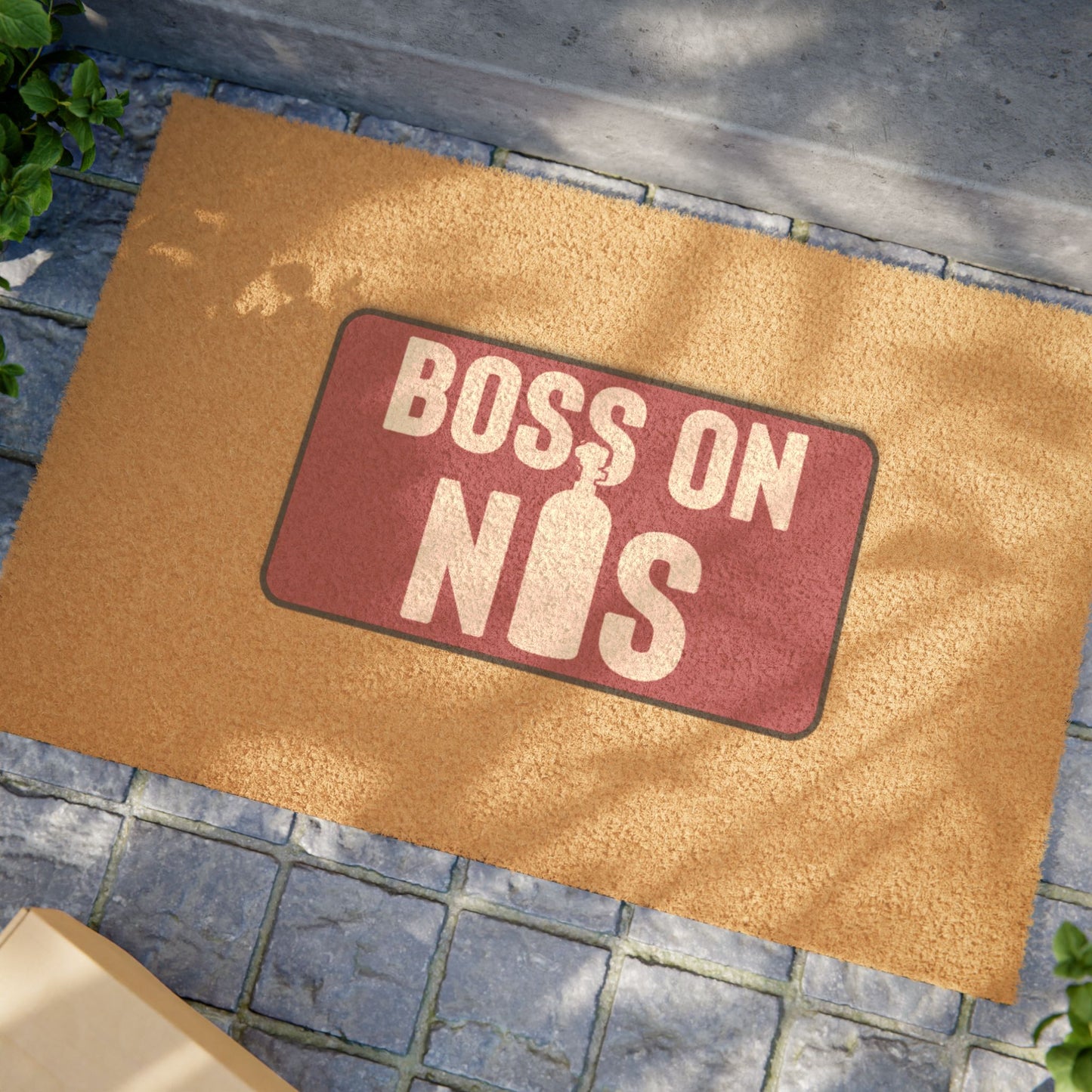 Boss On Nos - Doormat - Boss Lady Welcome Mat