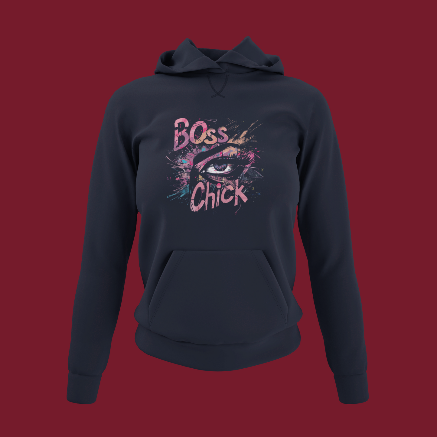 Boss Chick eye on you Hoodie