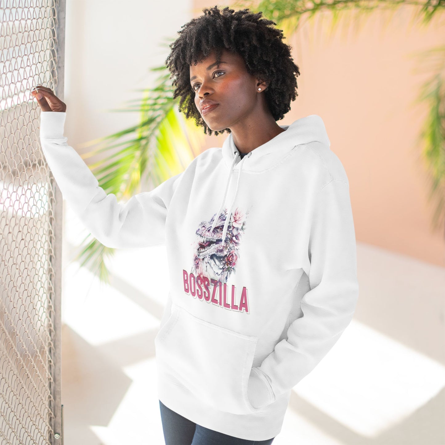 Bosszilla - Boss Lady Hoodie - Because basic is not in my vocabulary