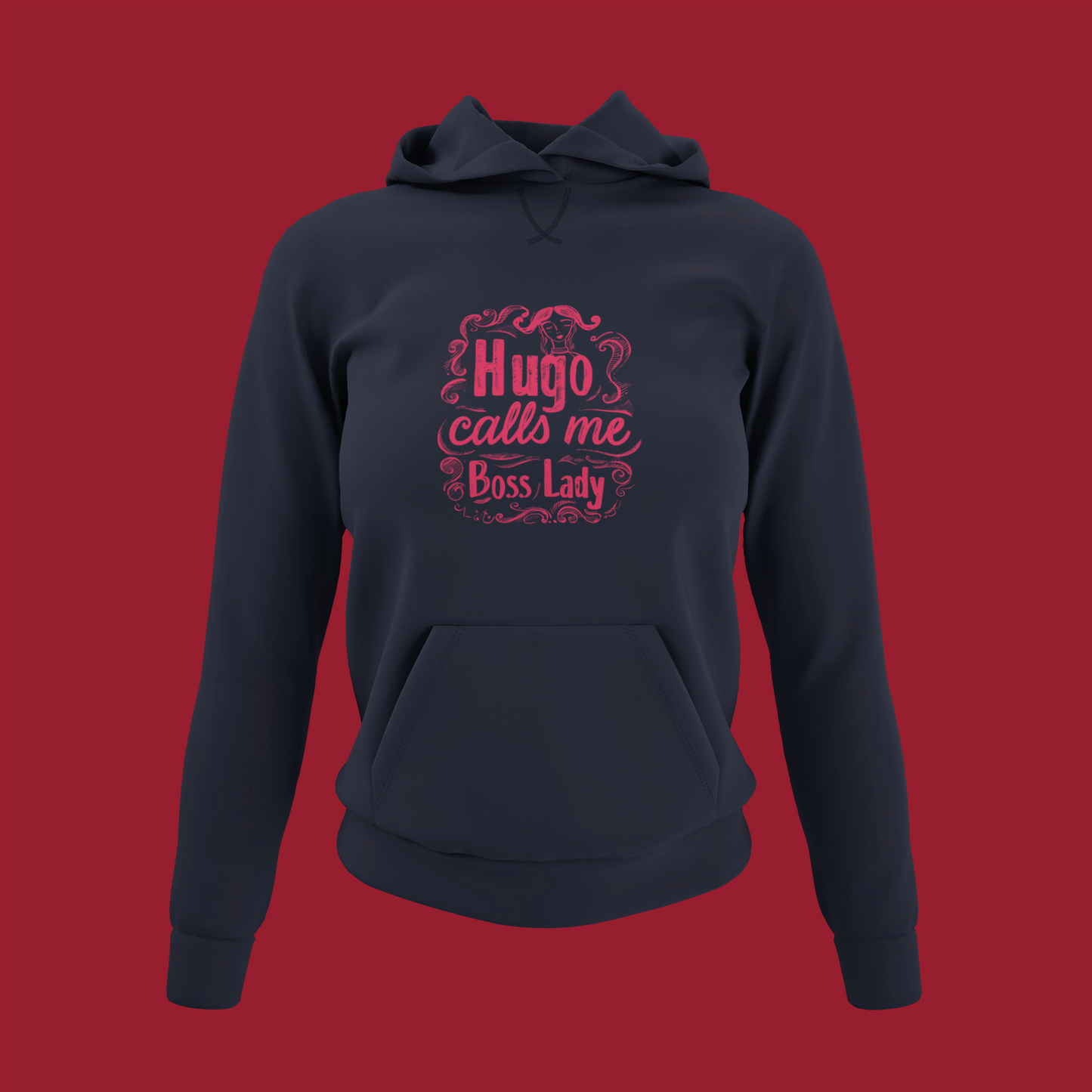 Hugo calls me Boss Lady Hoodie