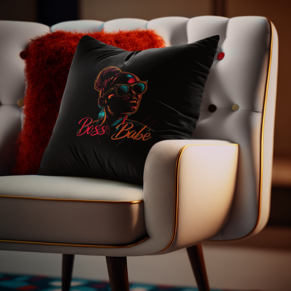 Dream Big, Babe - Boss Babe - Square Pillow