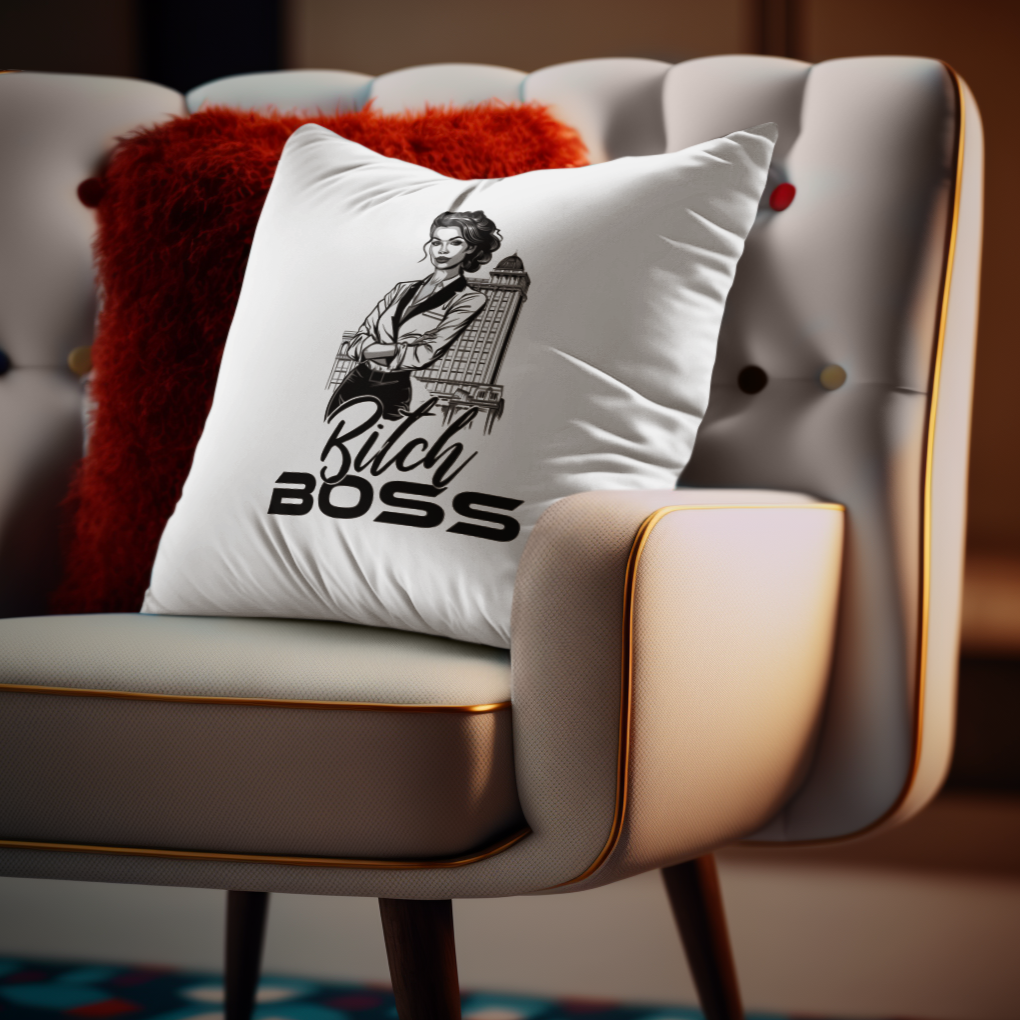 Unstoppable Queen Energy - Boss Bitch Fiona - Square Pillow