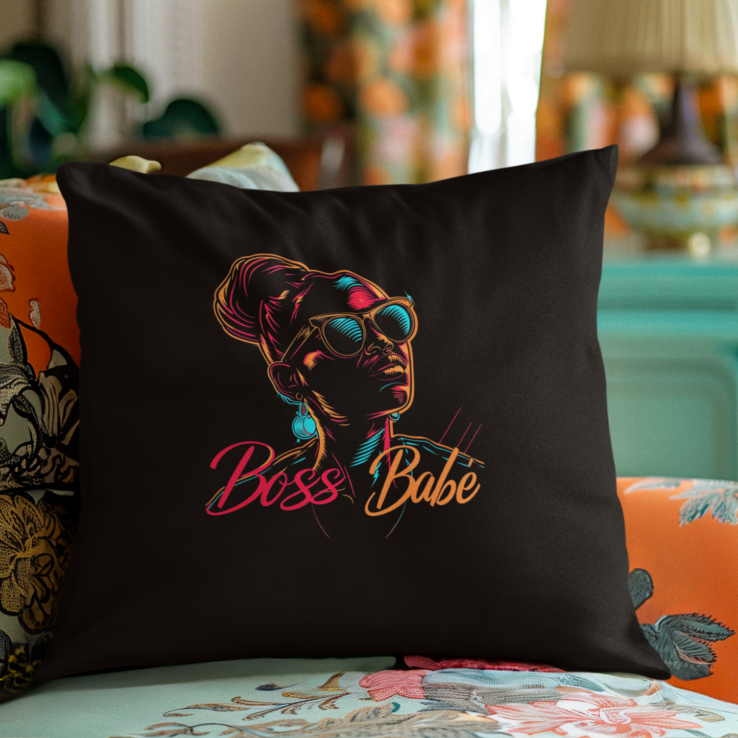 Dream Big, Babe - Boss Babe - Square Pillow