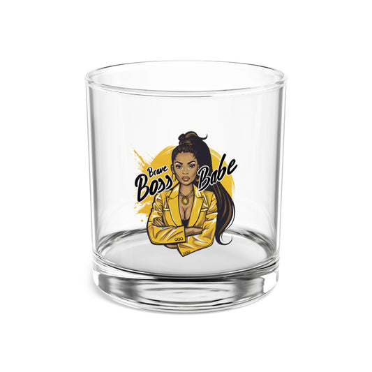 Brave Boss Babe - Rocks Glass, 10oz