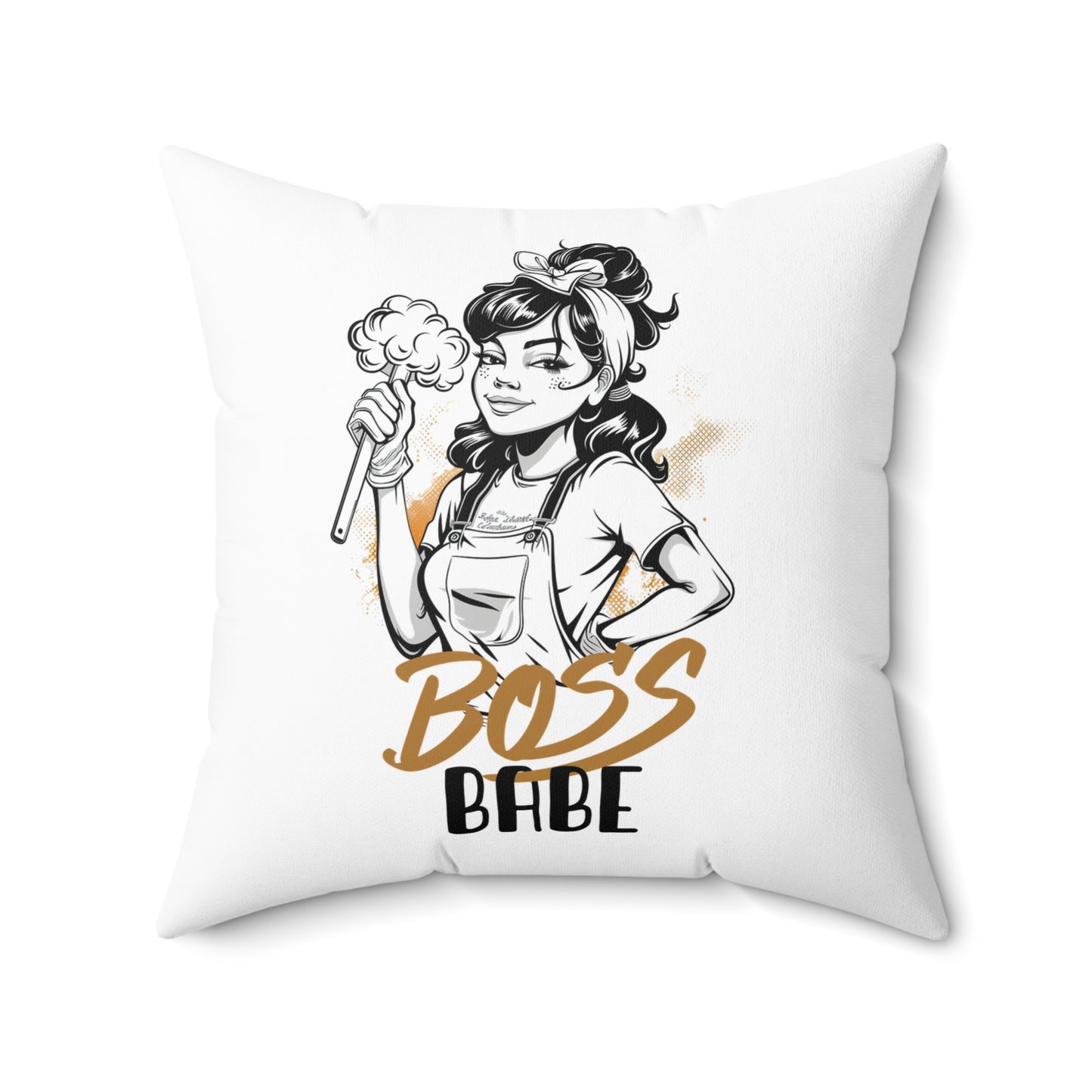 Winning in Heels - Boss Babe Mila - Square Pillow