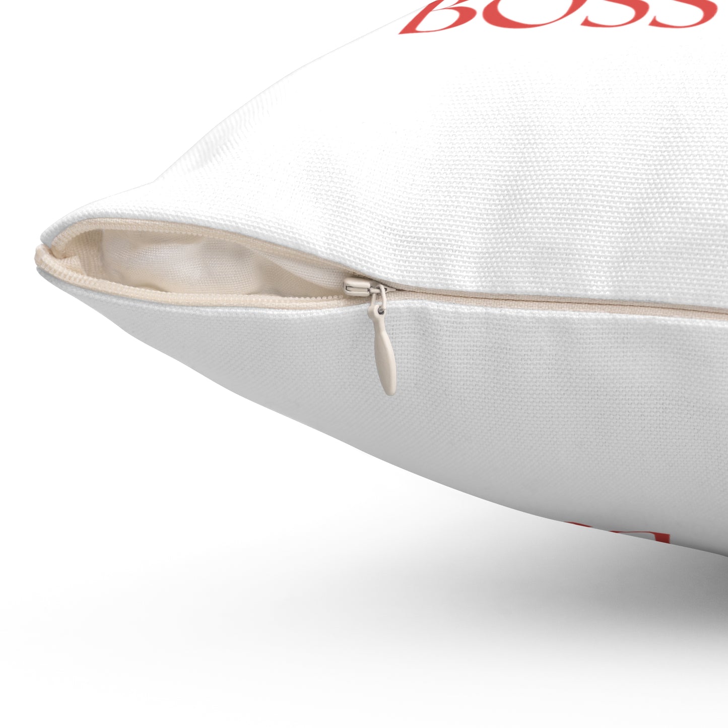 Goals Over Fears - Boss Babe Rose - Square Pillow