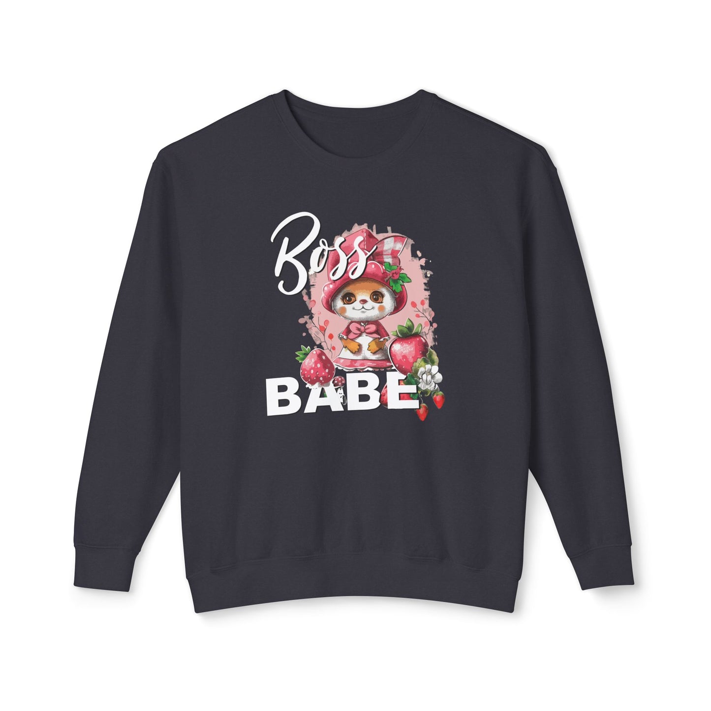 Boss Babe - Unisex Lightweight Crewneck Sweatshirt