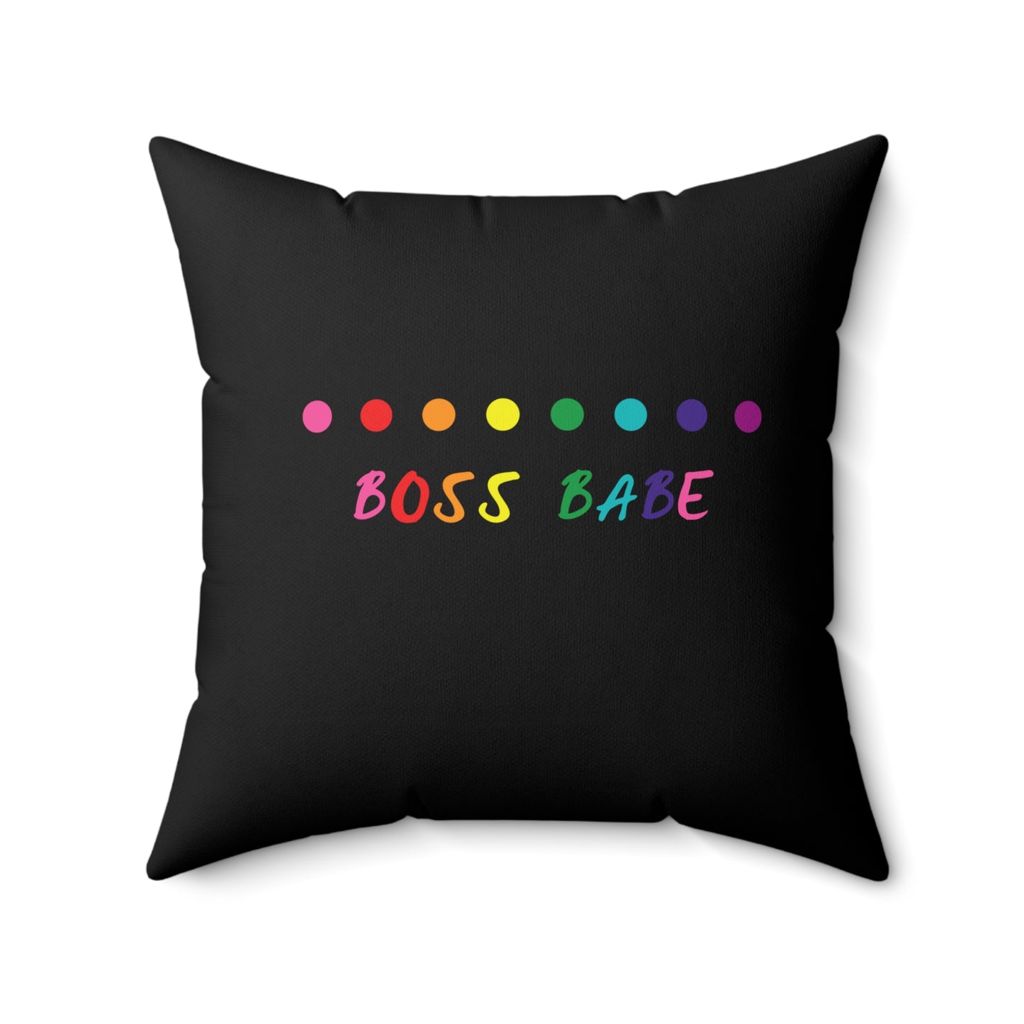 Hustle with Style - Boss Babe - Square Pillow