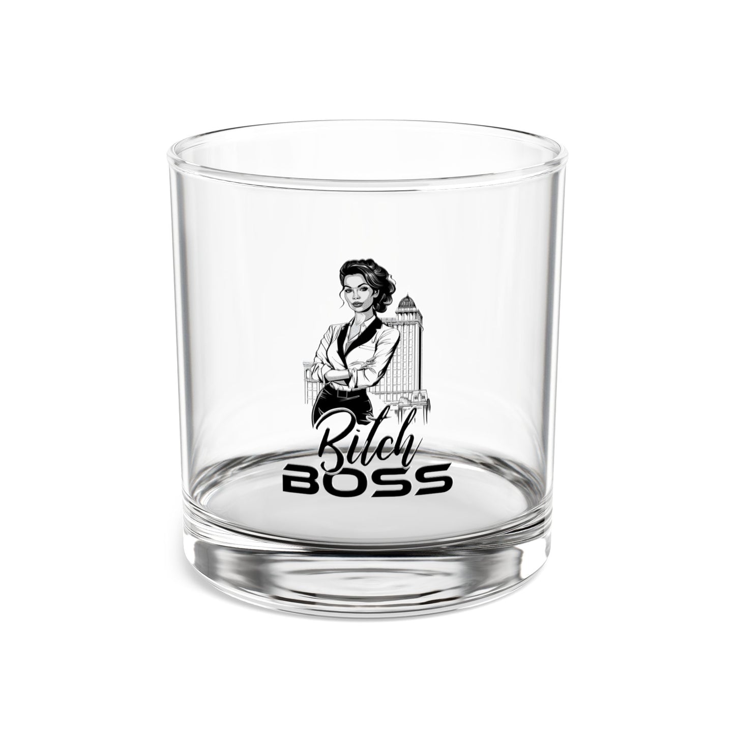 Boss Bitch - Rocks Glass, 10oz