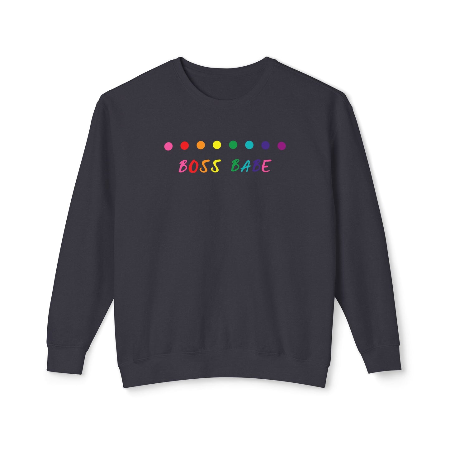 Boss Babe - Unisex Lightweight Crewneck Sweatshirt