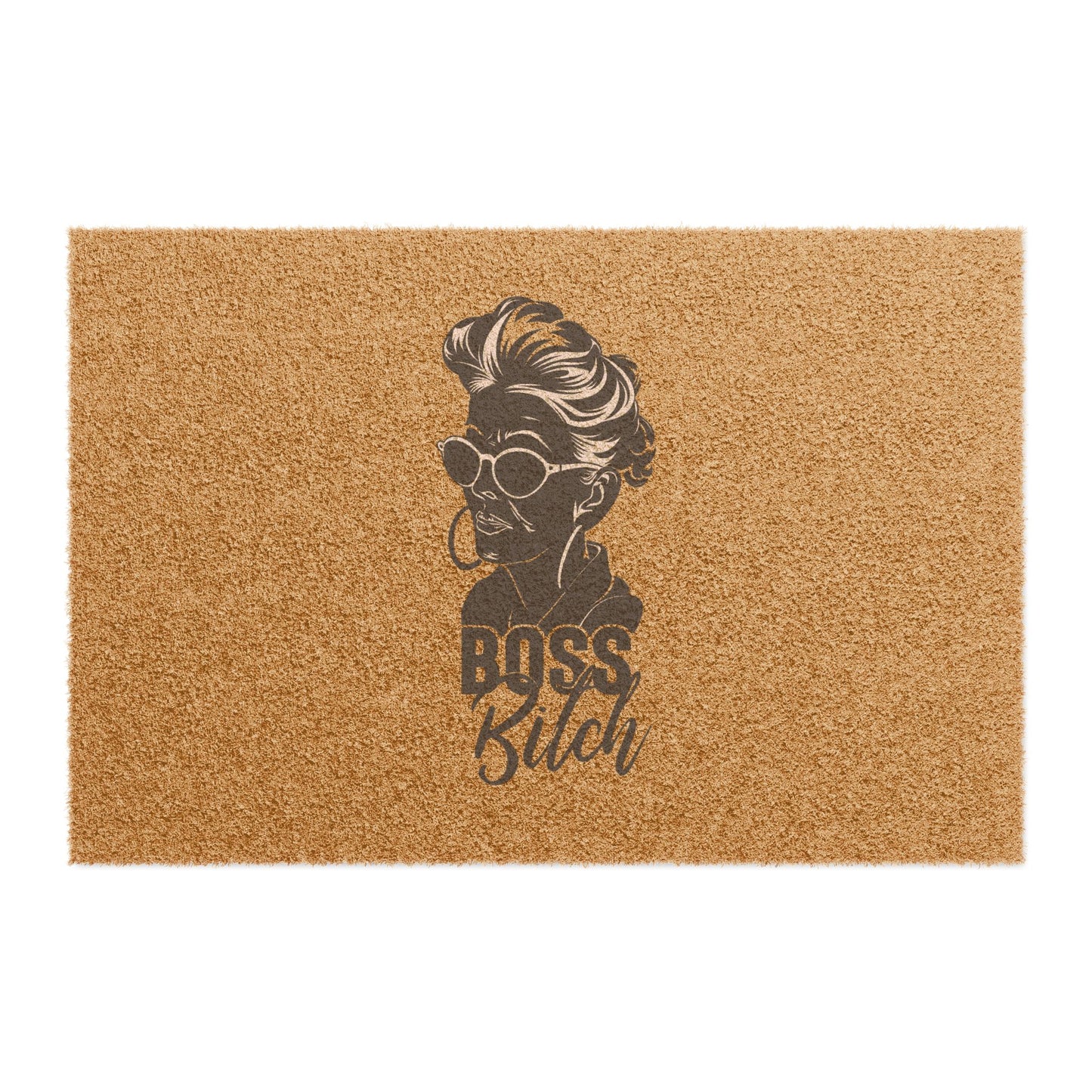 Boss Bitch - Doormat - Where Success Meets Cleanliness