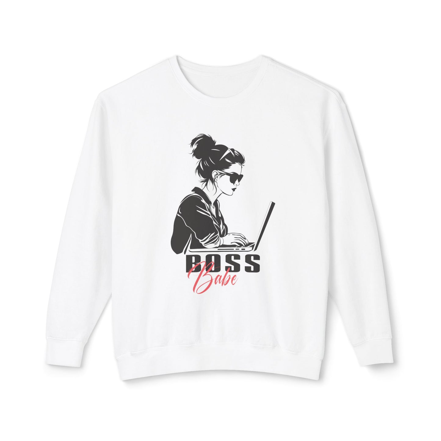 Boss Babe - Unisex Lightweight Crewneck Sweatshirt