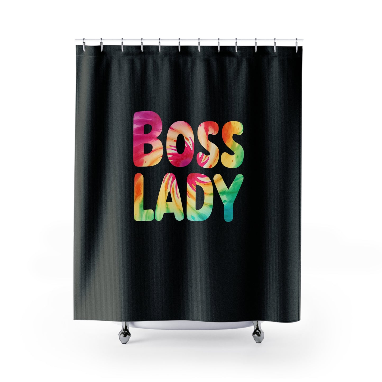 Closing Deals, Opening the Shower - Boss Lady - Shower Curtains