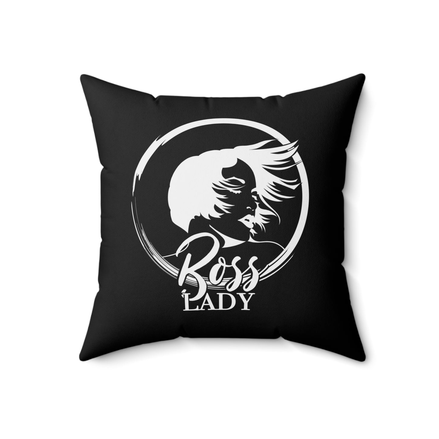 From No to Glow - Boss Lady - Square Pillow