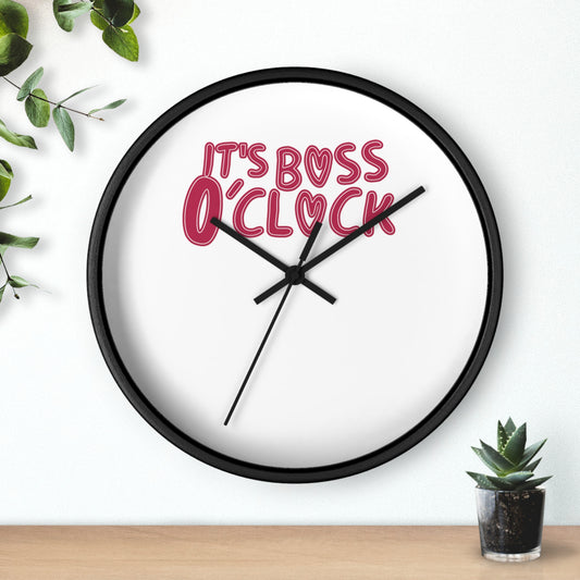 It's Boss O'Clock - Wall Clock