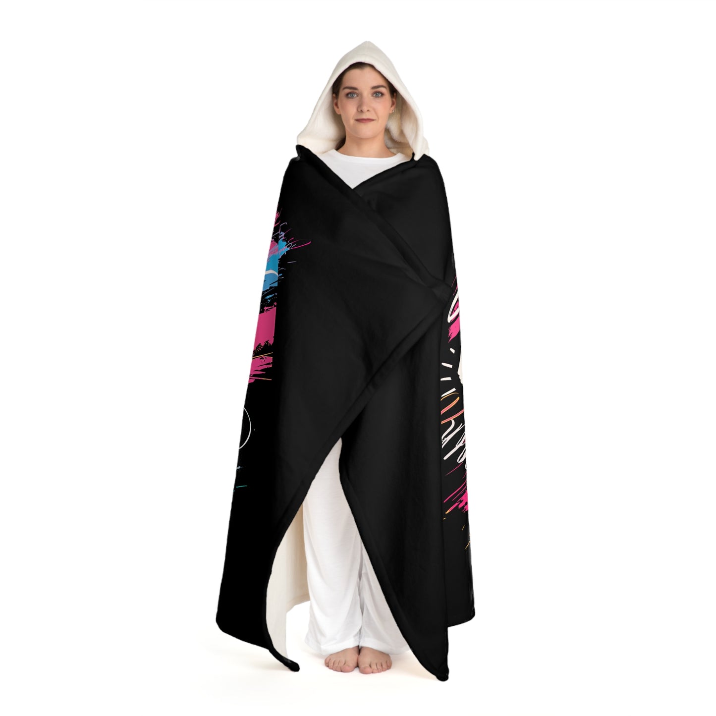Boss Babe - Hooded Sherpa Fleece Blanket