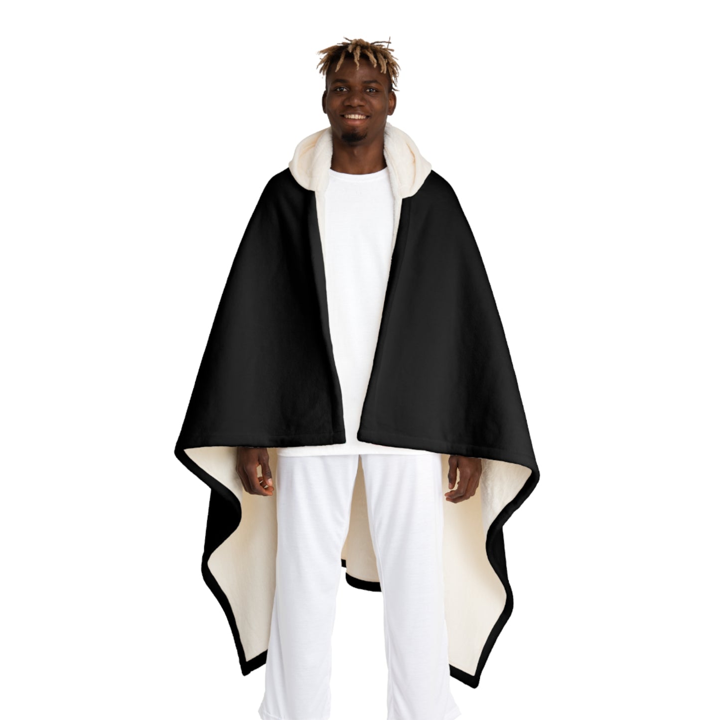 Boss Bitch - Hooded Sherpa Fleece Blanket