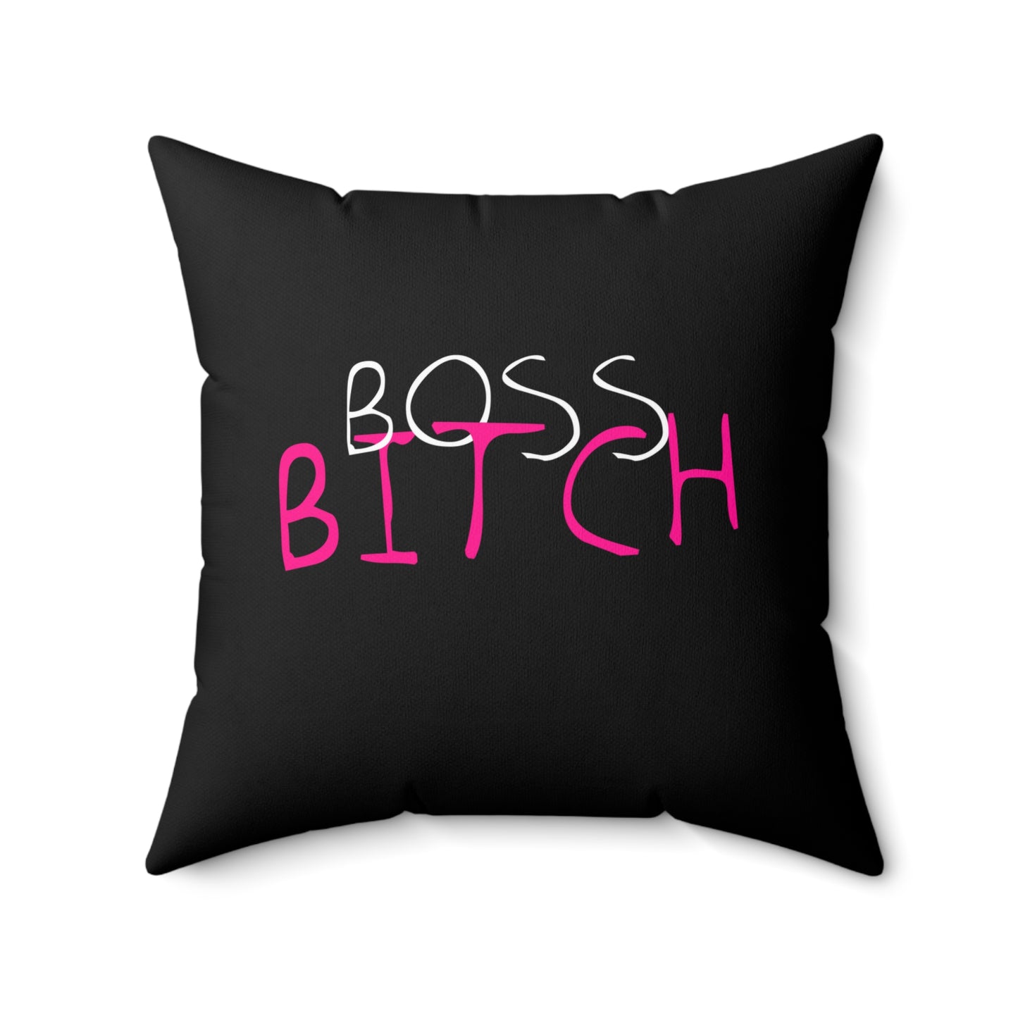 Power, Positivity, Profits - Boss Bitch - Square Pillow