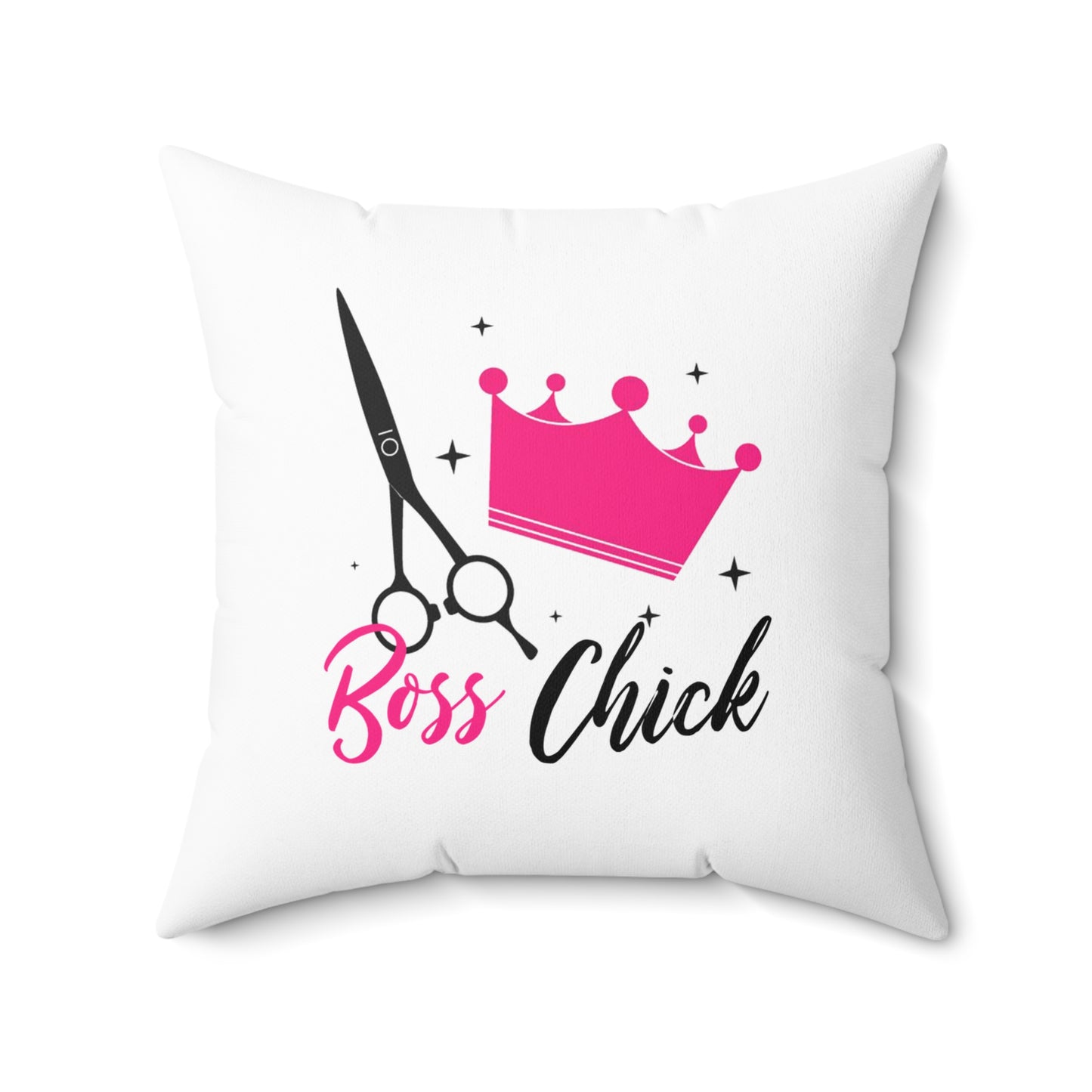 Proof of Persistence - Boss Chick Hairstyler - Square Pillow