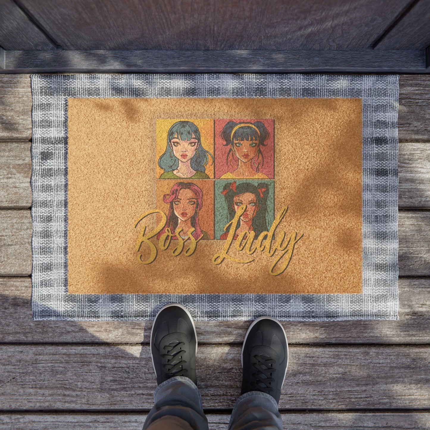 Boss Lady - Doormat - My Other Mat is a Corner Office