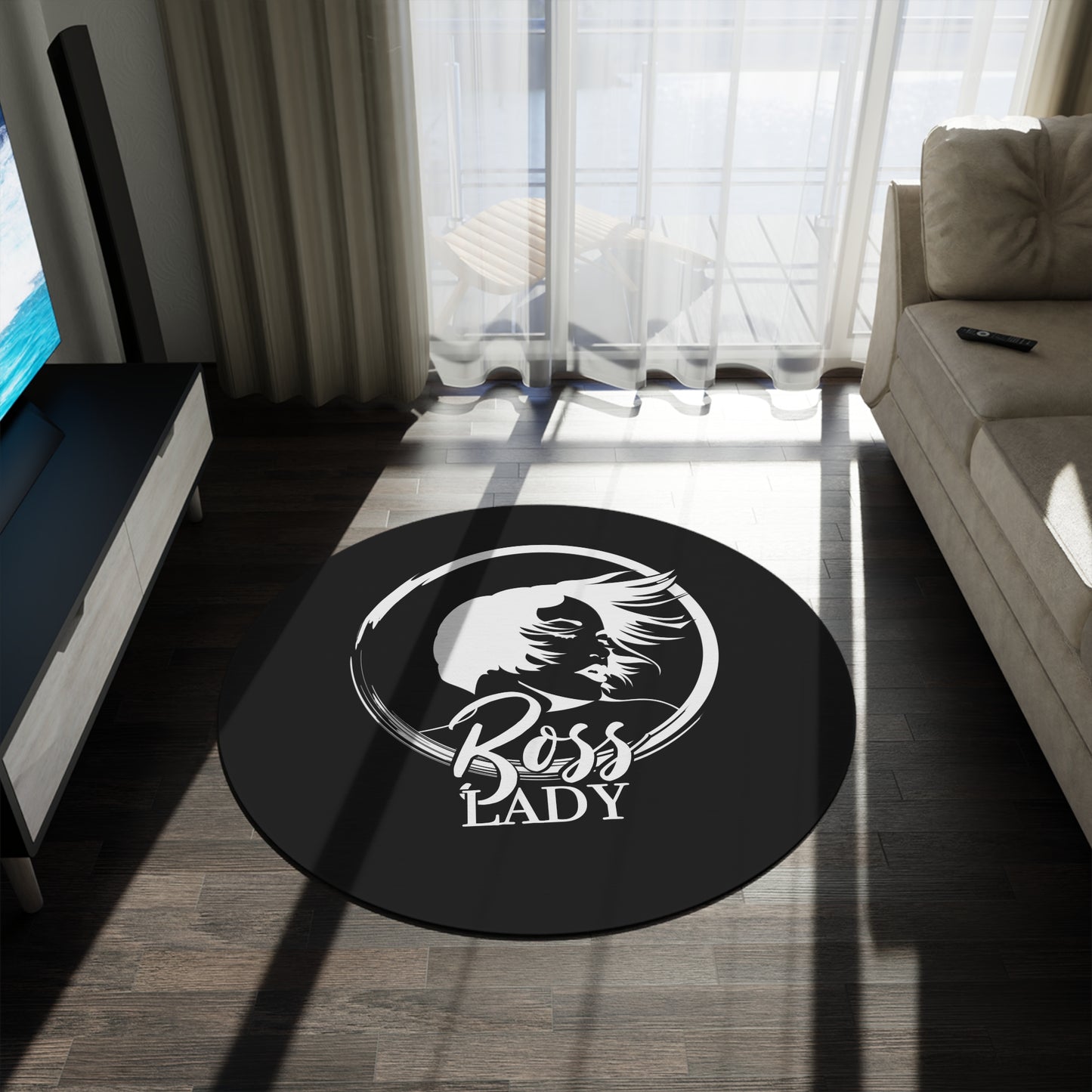 Boss Lady - Round Rug - don’t do boring décor