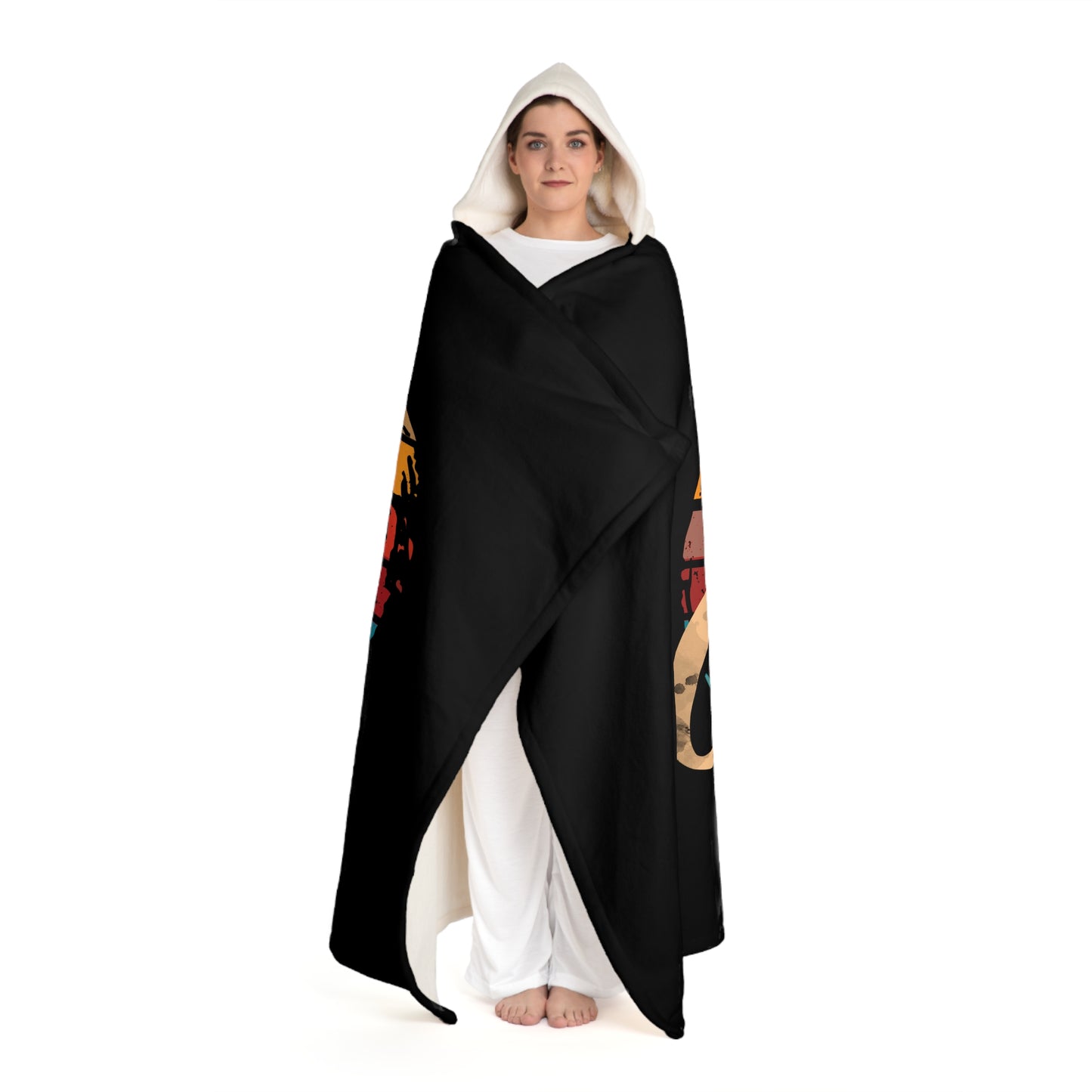 Boss Chick - Hooded Sherpa Fleece Blanket