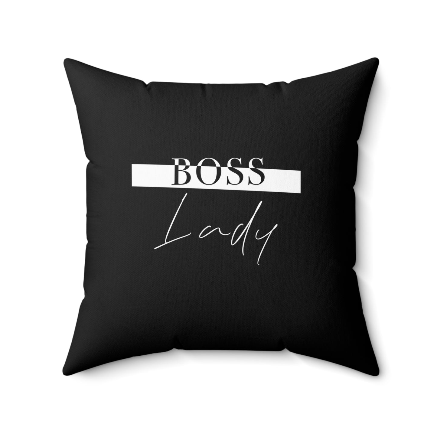 Commanding Attention Daily - Boss Lady - Square Pillow