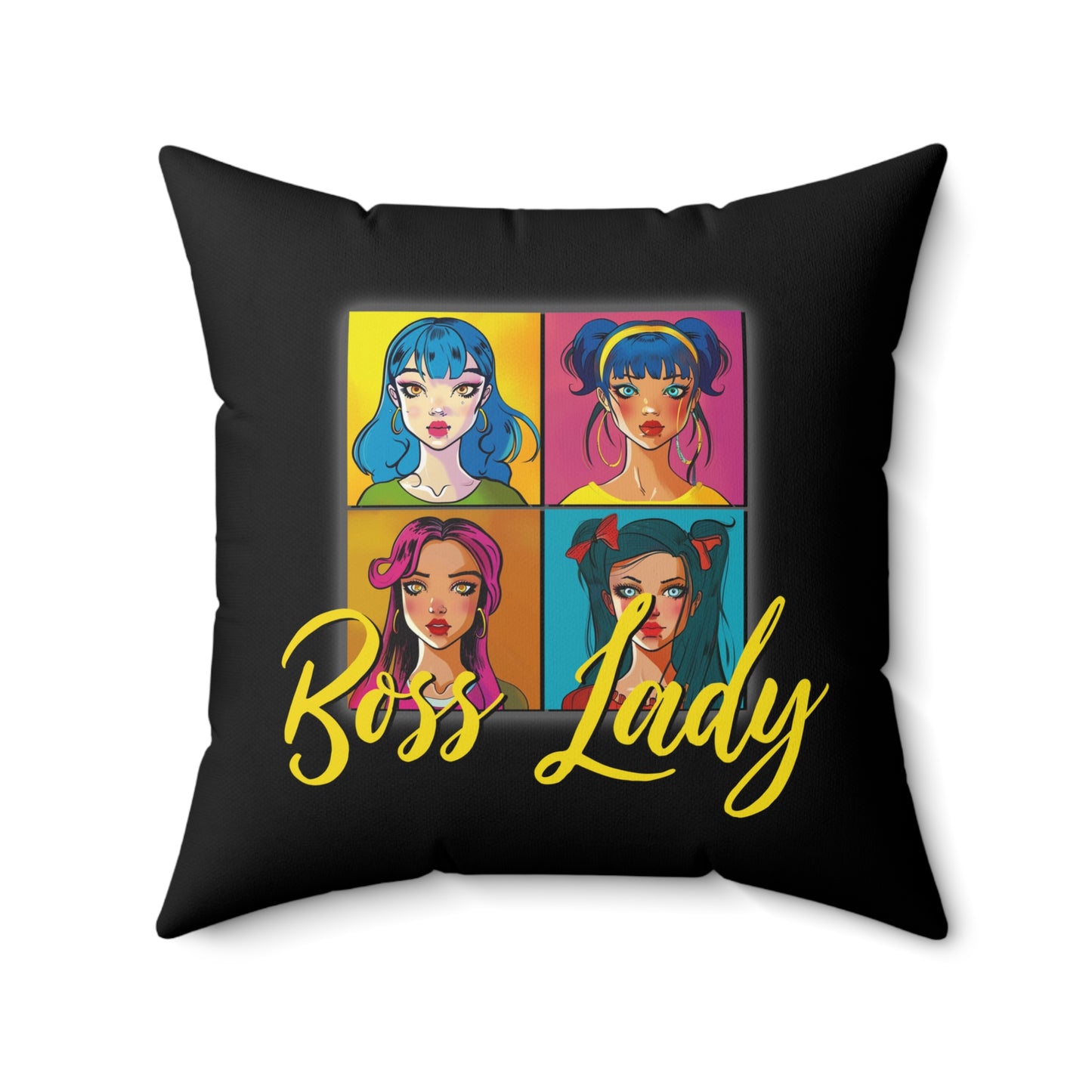 Dazzle in My Presence - Boss Lady - Square Pillow