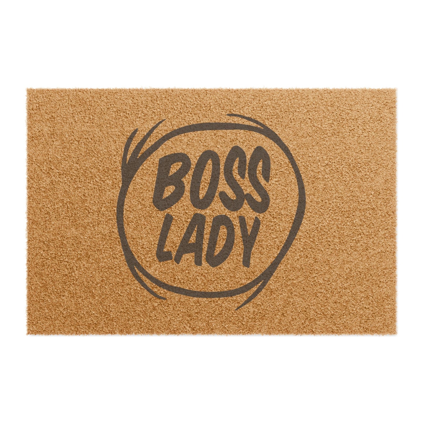 Boss Lady - Doormat - This Is My Happy Place (Please Wipe)