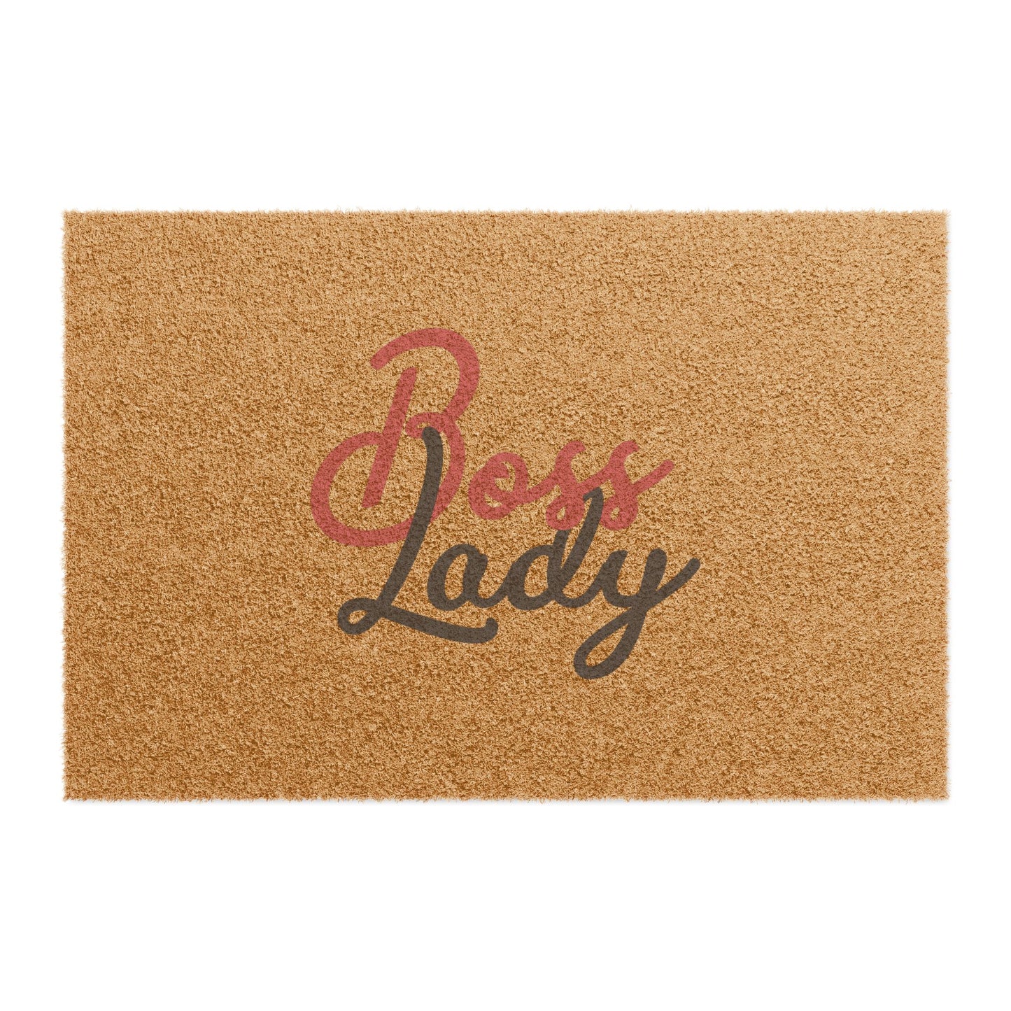Boss Lady - Doormat - Enter If You Brought Wine