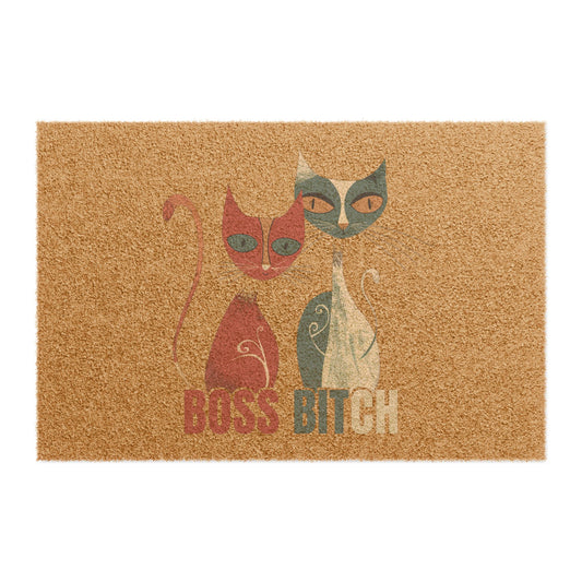 Boss Bitch - Doormat - Keep the Grind Outside